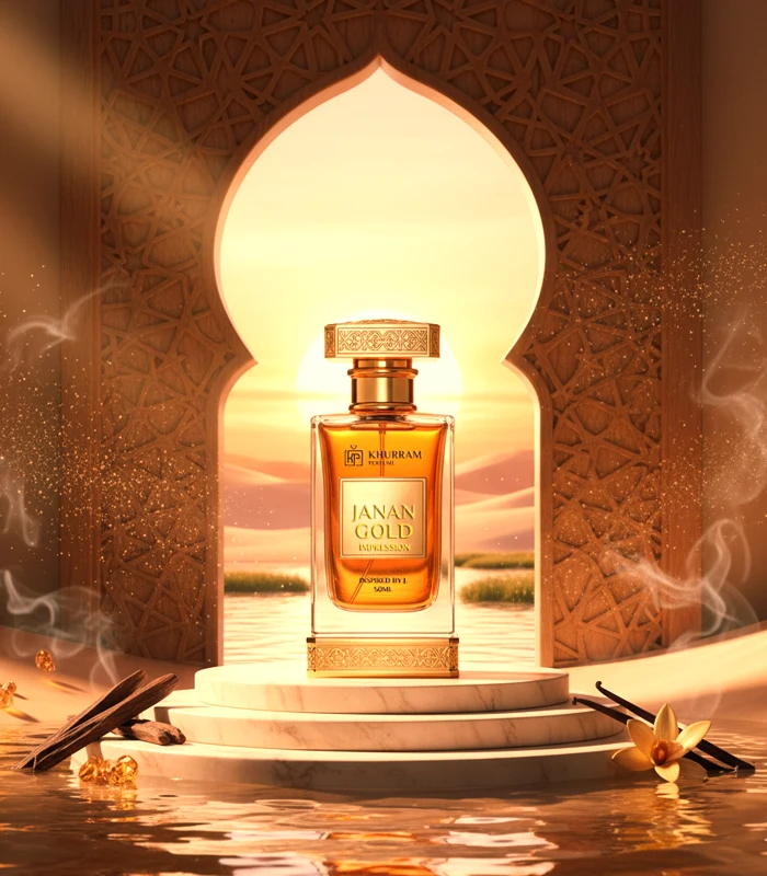 Janan Gold Perfume Impression 50ml Janan Gold Perfume Impression inspired by Junaid Jamshed – men’s fragrance 50ml